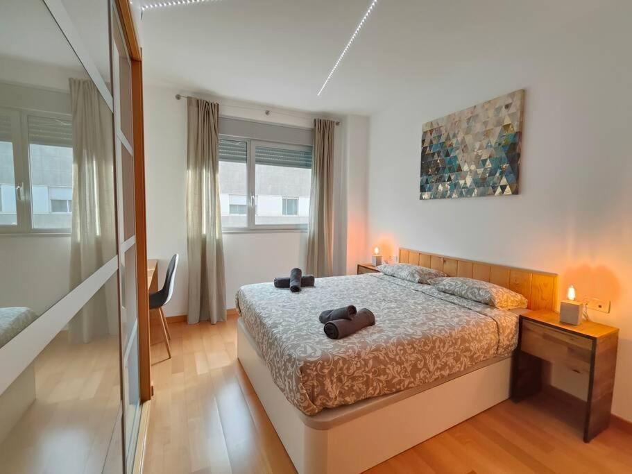 Cozy Apartment Forum Beach Сан-Адриан-де-Бесос Экстерьер фото
